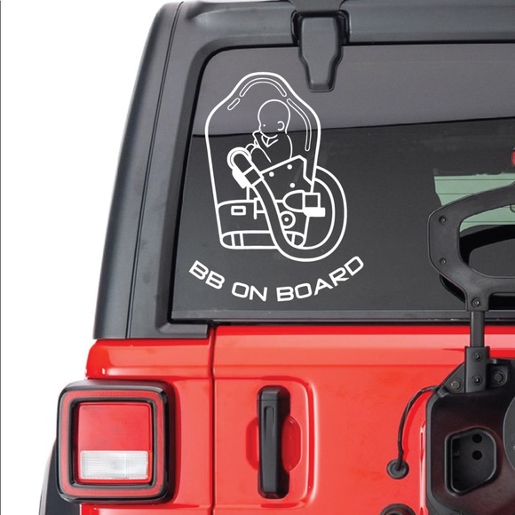 BB on board Death Stranding inspired car decal - Picture 1 of 1